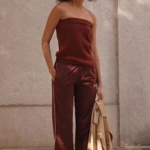 Anthropologie NWOT Flat White Tube Top Sweater